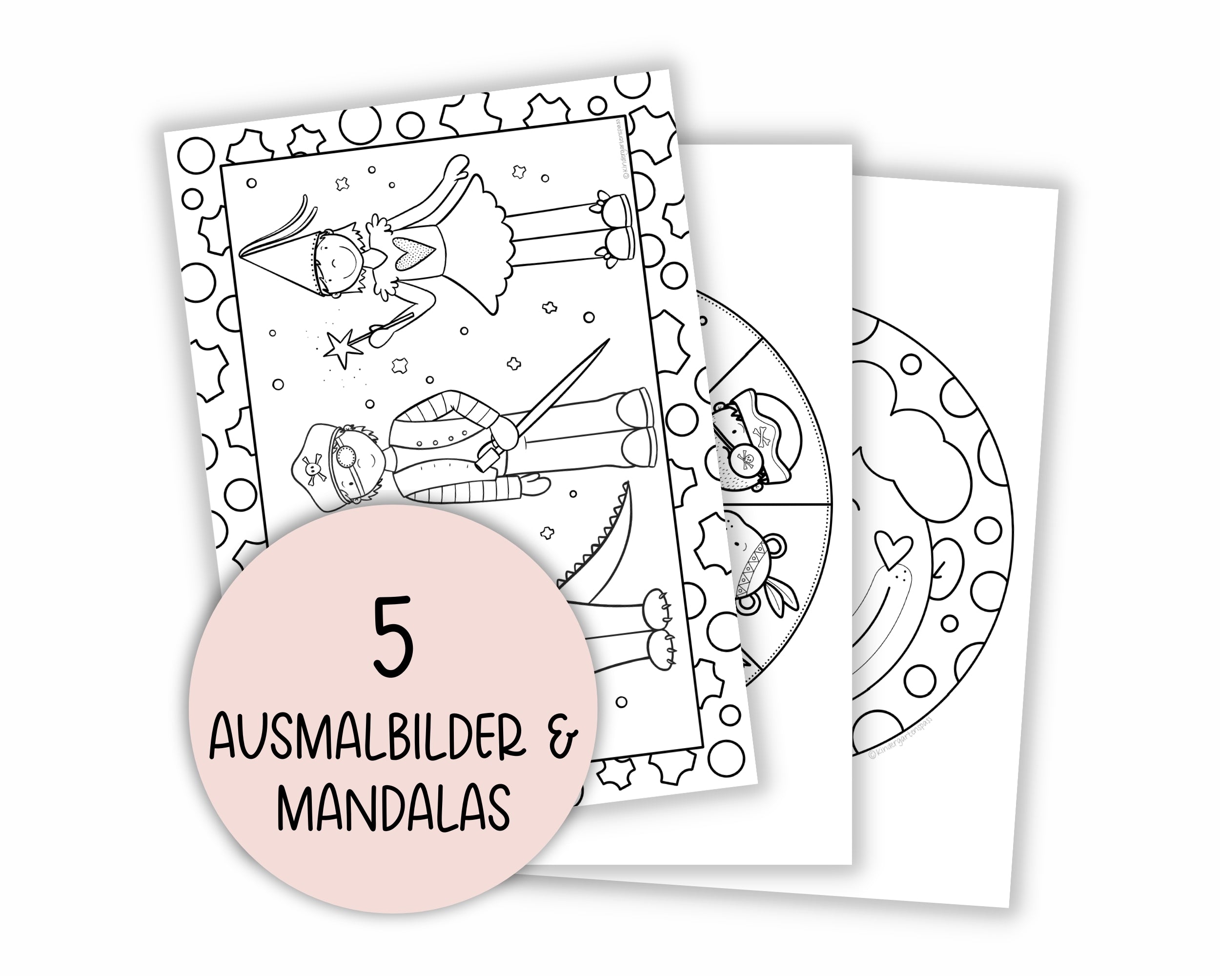 Fasnacht/ Fasching | Ausmalbilder