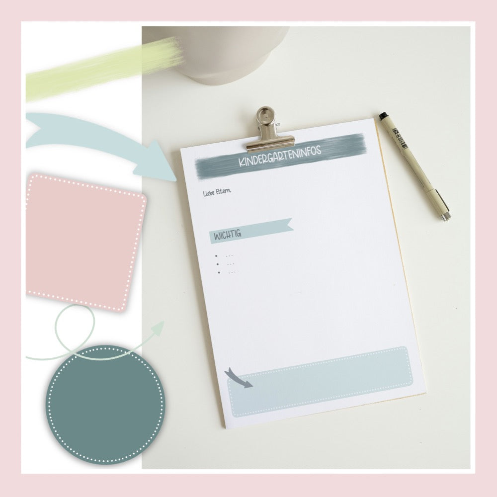 Clipartset Briefelemente