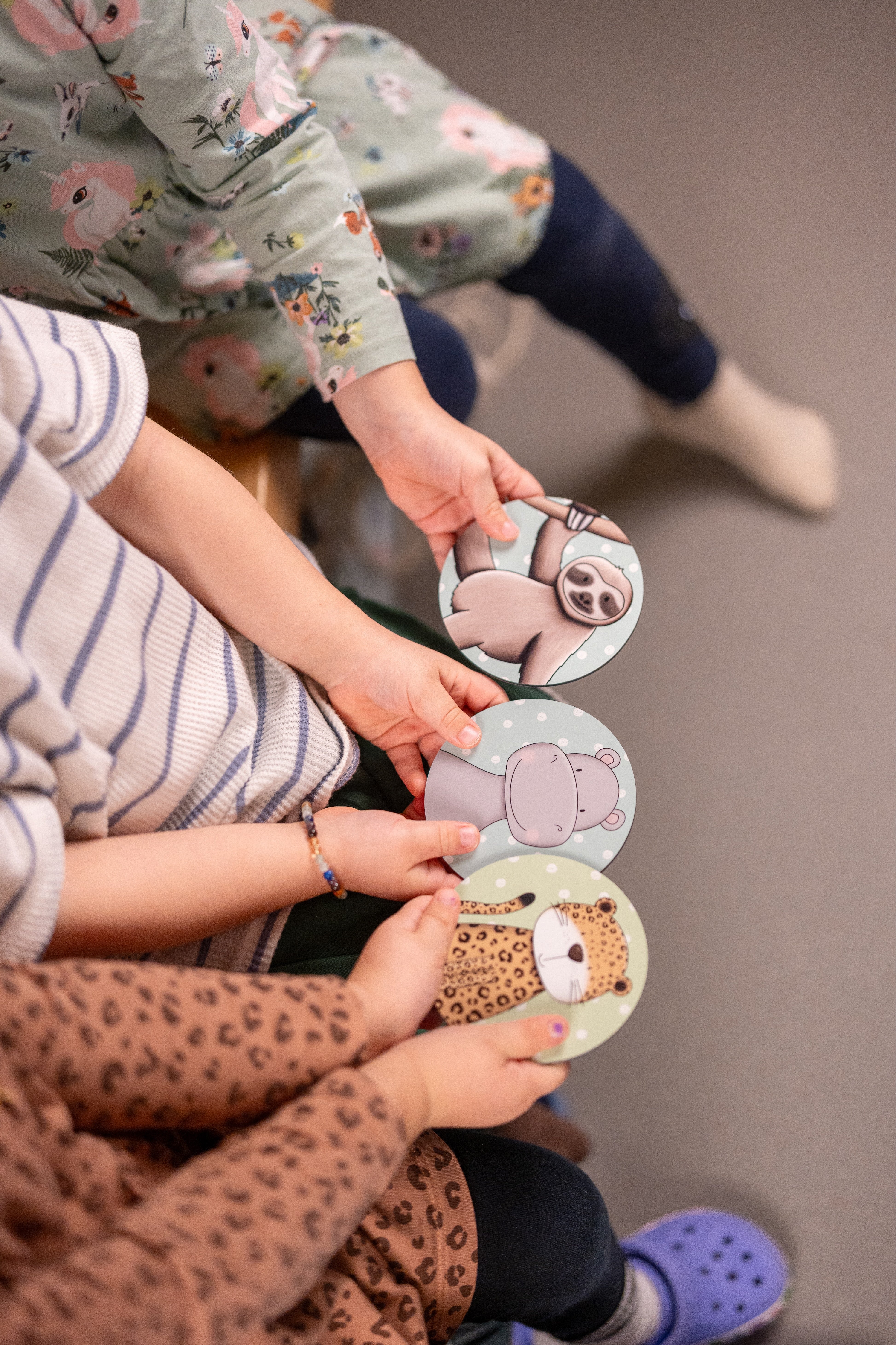 Erkennungstiere - Garderobenschilder oder Bsetzistei