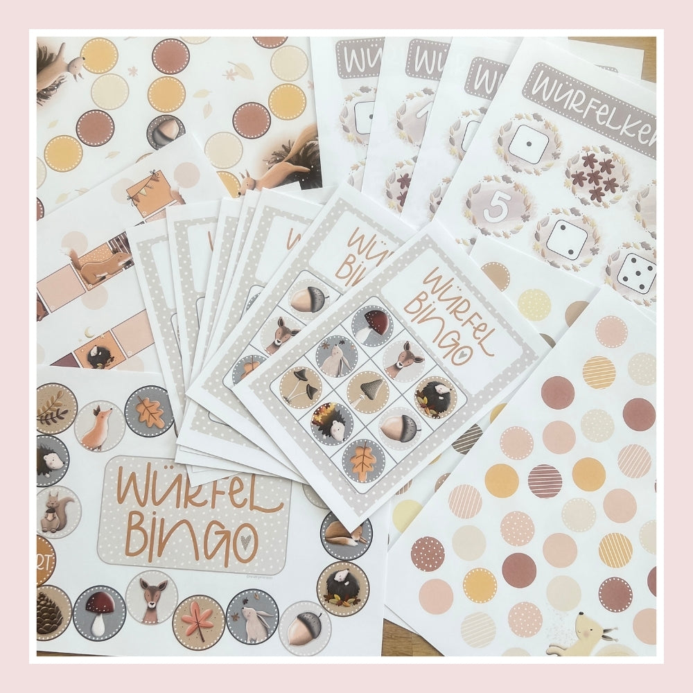 herbstlicher Würfelspass