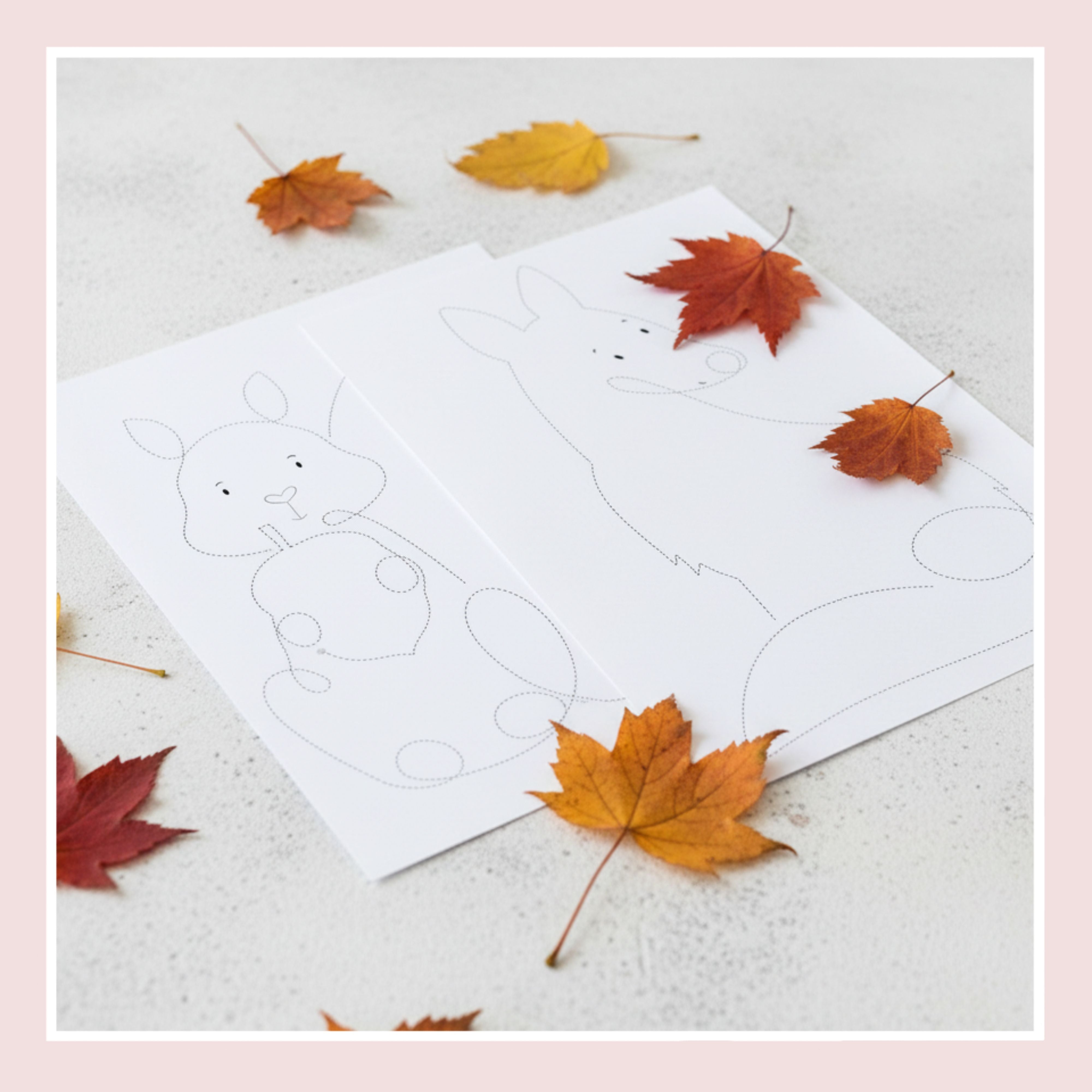 Schwungübungen Herbst