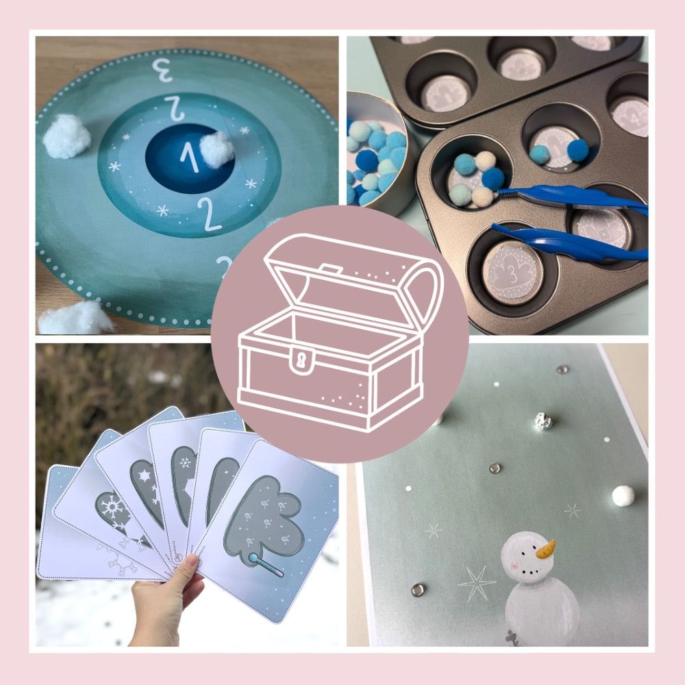 Werkstattkistli "Schneeflocke"